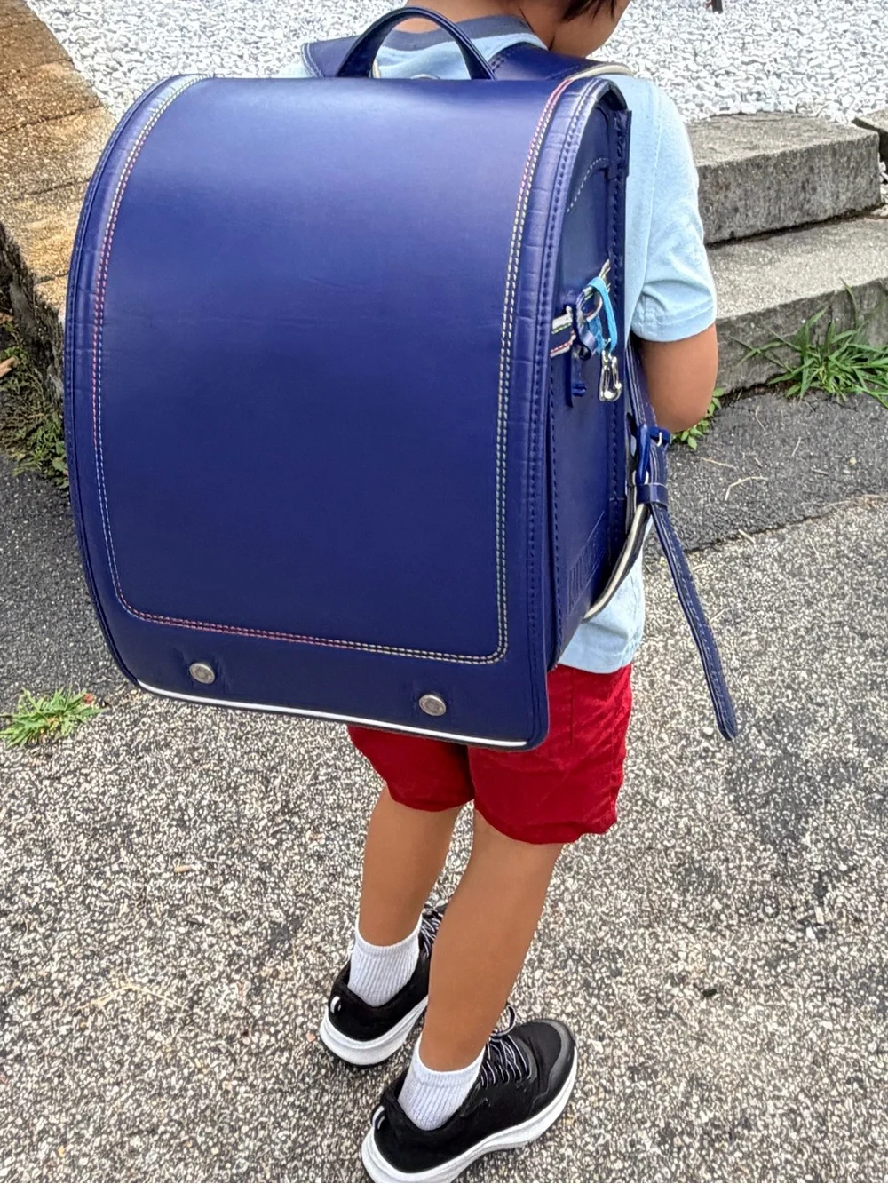 Japanese Classic Navy Kids Backpack by